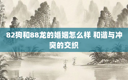 82狗和88龙的婚姻怎么样 和谐与冲突的交织