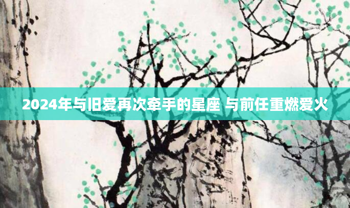 2024年与旧爱再次牵手的星座 与前任重燃爱火