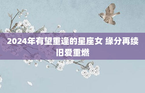 2024年有望重逢的星座女 缘分再续旧爱重燃
