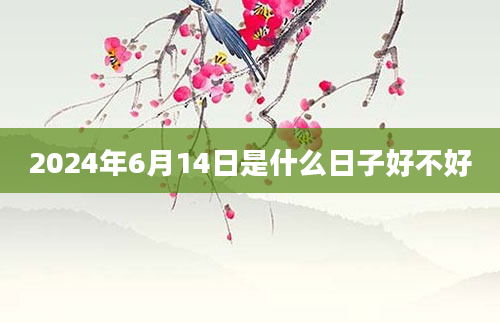 2024年6月14日是什么日子好不好