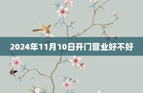 2024年11月10日开门营业好不好