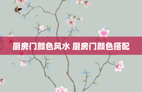 厨房门颜色风水 厨房门颜色搭配