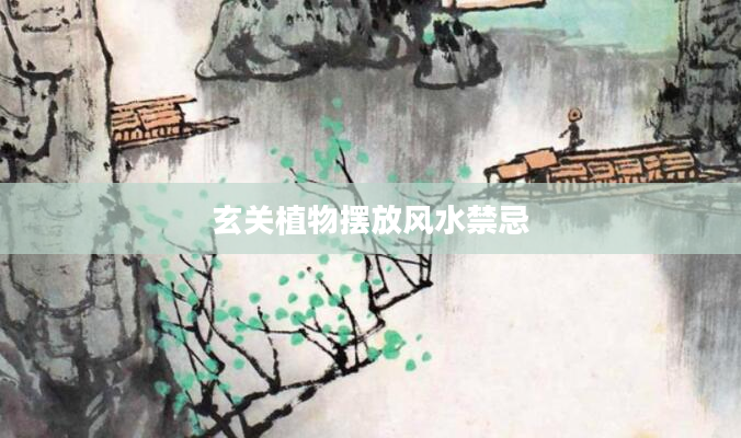 玄关植物摆放风水禁忌