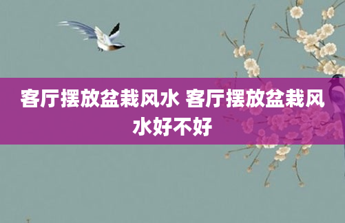客厅摆放盆栽风水 客厅摆放盆栽风水好不好